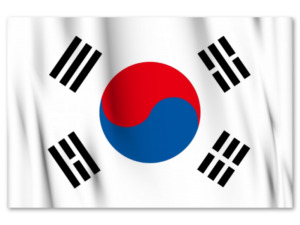 韓国国旗の画像